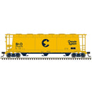PREORDER Atlas HO 20008218 3 Bay Hopp B&O 836102
