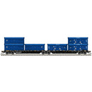PREORDER Atlas HO 150-20008451 Articulated Bulk Carrier with Six Waste Containers, HESX
