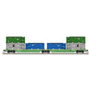 PREORDER Atlas HO 150-20008454 Articulated Bulk Carrier with Six Waste Containers, GFLX