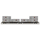 PREORDER Atlas HO 150-20008456 Articulated Bulk Carrier with Six Waste Containers, MHFX