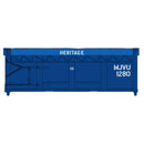 PREORDER Atlas HO 150-20008467 Waste Containers (Sets of 6) MJVU 1283, 1538, 1686, 1726, 1813, 1921