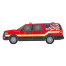 PREORDER Atlas HO 30000187 2007 Ford Expedition, Assembled, Fire Department (Battalion Chief, red, white)