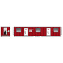 PREORDER Atlas HO 70000301 40' Mobile Office Container, Assembled, Canadian Pacific (red, white)