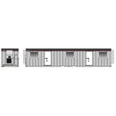 PREORDER Atlas HO 70000305 40' Mobile Office Container, Assembled, Sentag (2-Tone Gray)