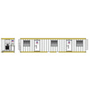 PREORDER Atlas HO 70000307 40' Mobile Office Container, Assembled, Union Pacific (white, yellow)