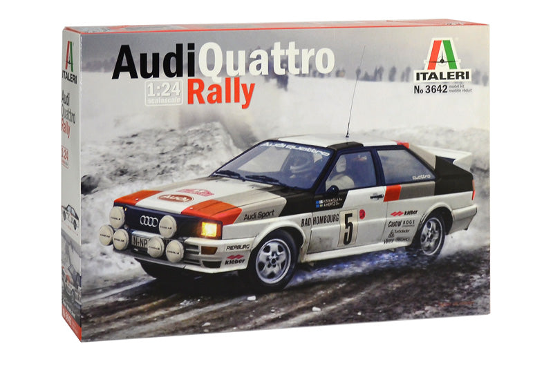 Italeri 3642 - SCALE 1 : 24 AUDI QUATTRO RALLY