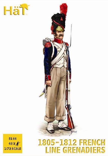 Hat Industries 8166 French Line Grenadiers 1805-12