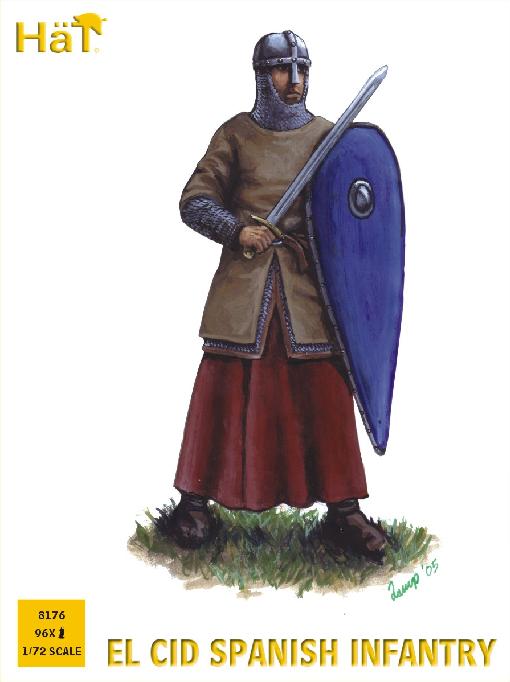 Hat Industries 8176 El Cid Spanish Infantry 1:72