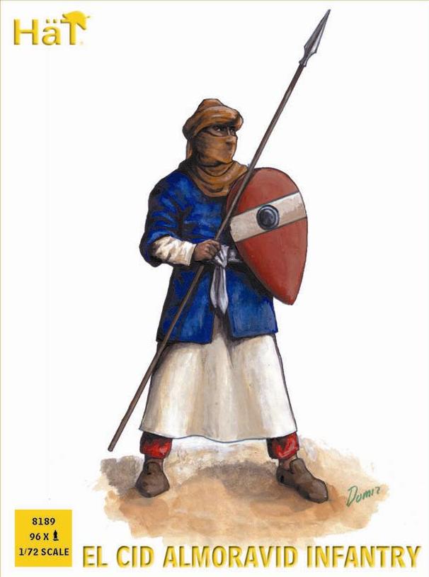 Hat Industries 8189 El Cid Almoravid Infantry 1:72
