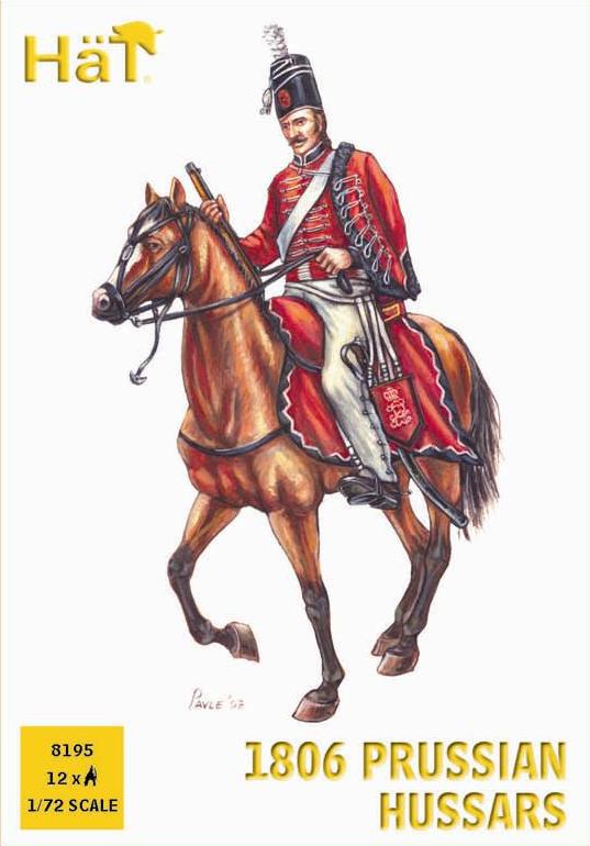 Hat Industries 8195 Napoleonic Prussian Hussars 1:72