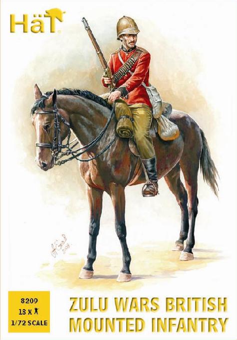 Hat Industries 8209 Zulu Wars Brit Mtd Infantry