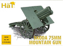 Hat Industries 8244 WW-I Skoda 75mm Mtn Gun 1:72