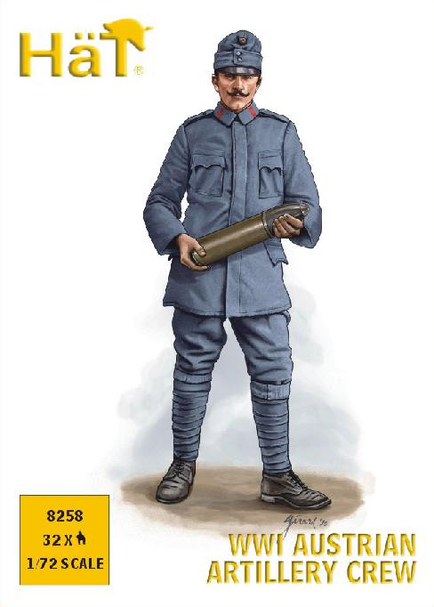 Hat Industries 8258 WW-I Austrian Artillery Crew72