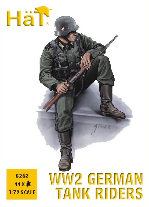 Hat Industries 8262 German Tank Riders 1:72