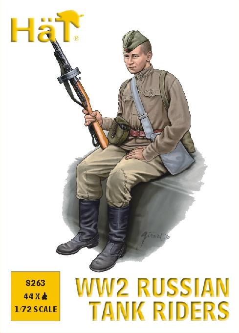 Hat Industries 8263 Russian Tank Riders 1:72