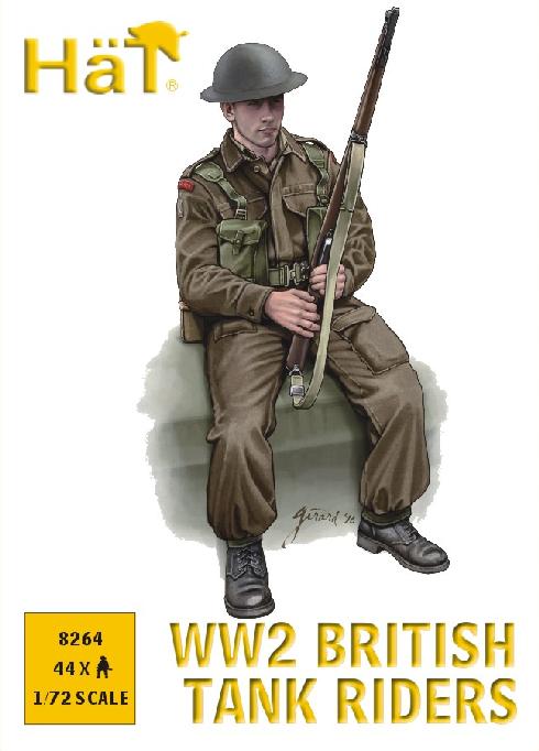 Hat Industries 8264 British Tank Riders 1:72