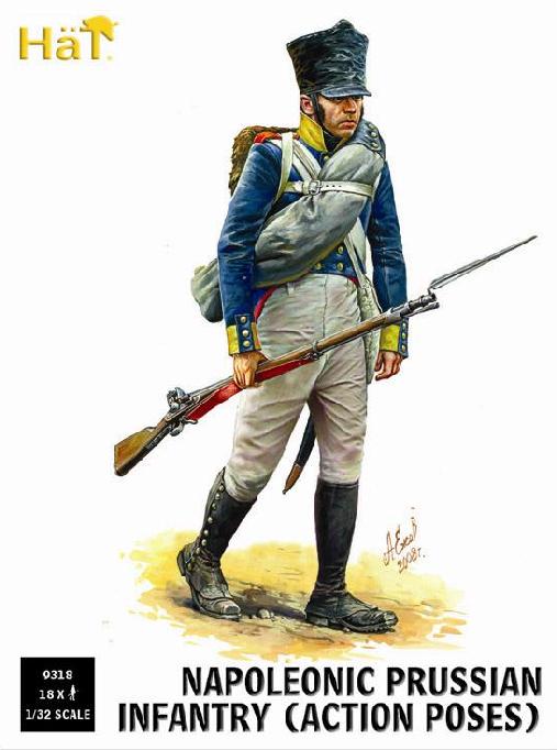 Hat Industries 9318 Prussian Infantry Action Poses