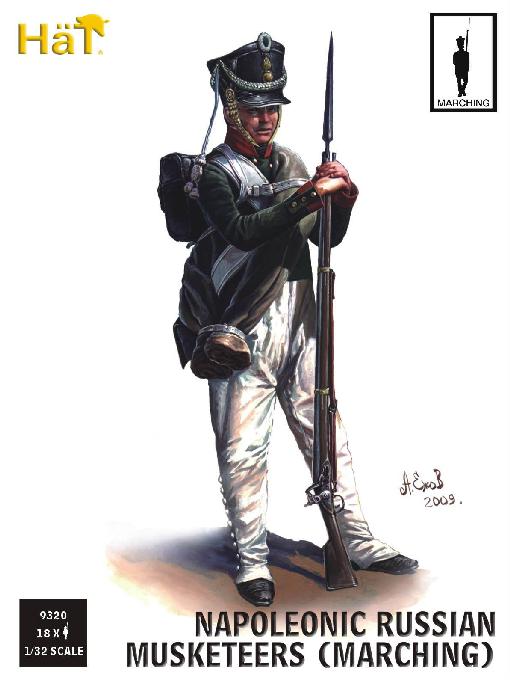 Hat Industries 9320 Russian Infantry Marching 1:32