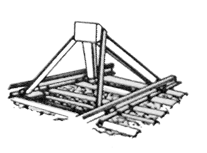 Tichy Train Group 8165 Hayes Wheel Stop pkg(2), HO Scale