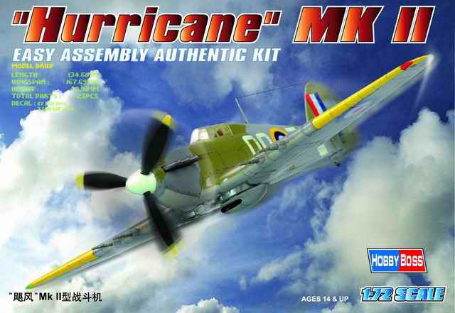 Hobby Boss 80215 Hurricane Mk.Ii 1:72