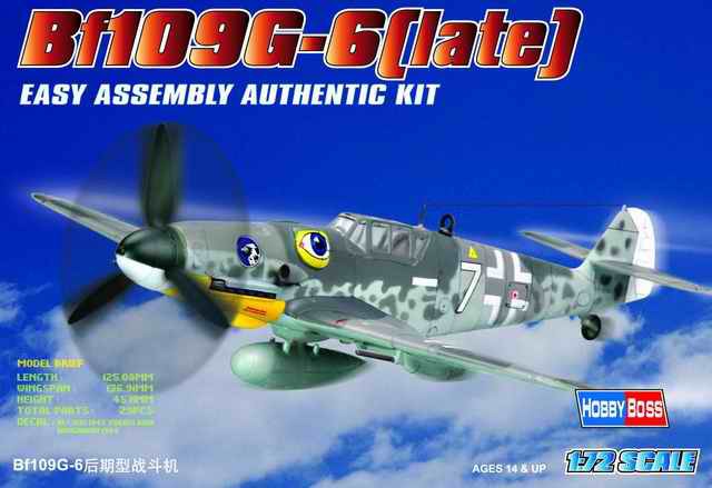 Hobby Boss 80226 Bf-109G-6 Late 1:72