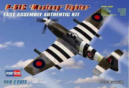 HobbyBoss 80243 P-51C Mustang 1:72