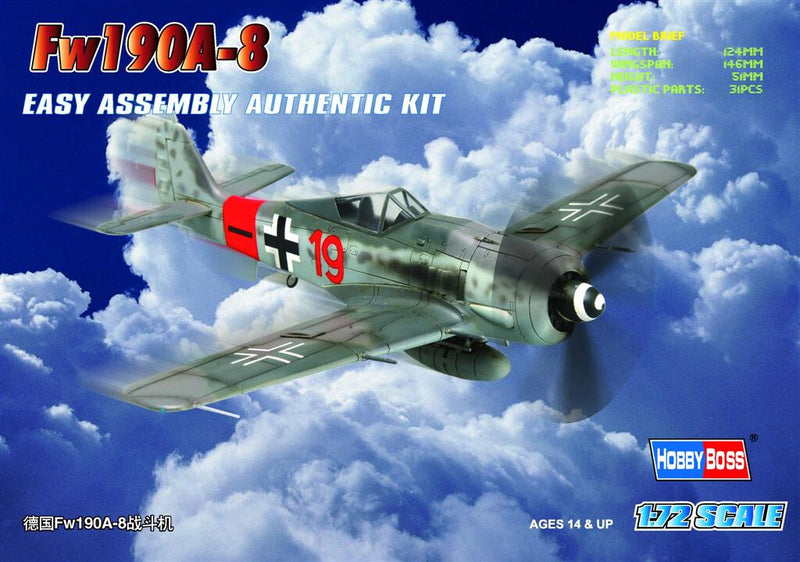 Hobby Boss 80244 Fw-190A-8 Focke Wulf 1:72