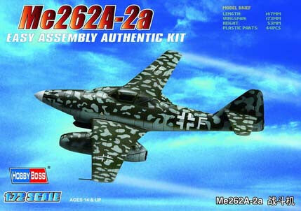 Hobby Boss 80248 Me-262A-1A Messerschmidt 1:72