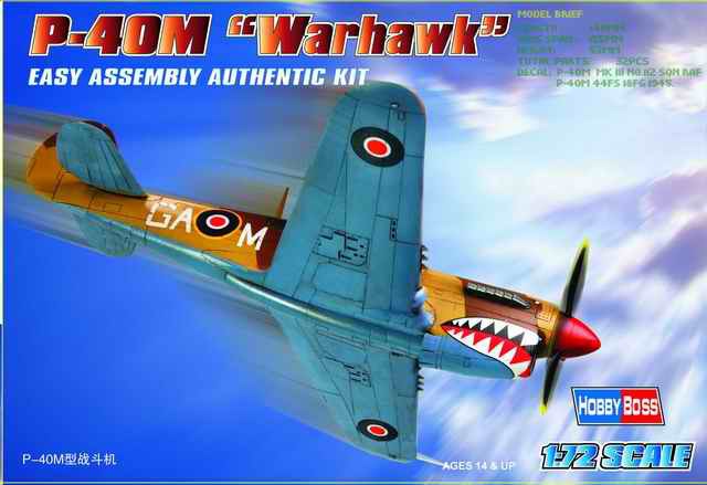 Hobby Boss 80251 P-40M Warhawk 1:72