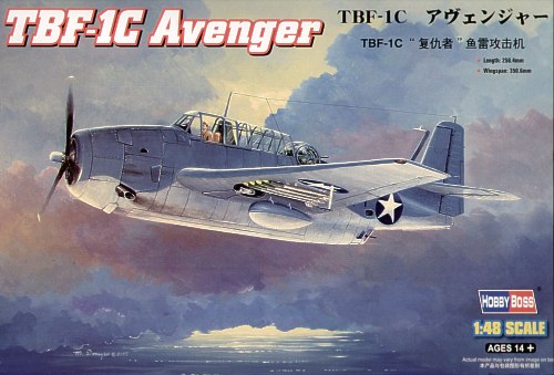 Hobby Boss 80314 Tbf-1C Avenger 1:48