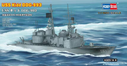 Hobby Boss 82507 Uss Kidd Ddg-993 1:1250