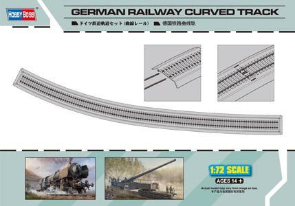 Hobby Boss 82910 German Railway Curved Track 1:72