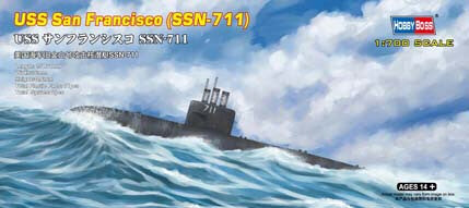 Hobby Boss 87015 Uss San Francisco Ssn-711 1:700