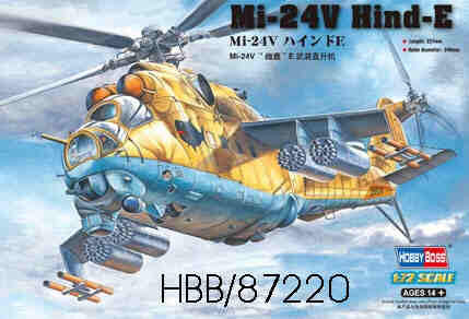 Hobby Boss 87220 Mi-24V Hind E 1:72