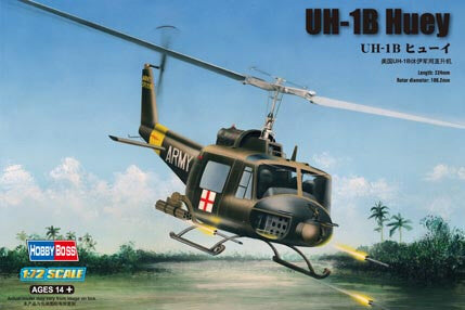 Hobby Boss 87228 Uh-1B Huey 1:72