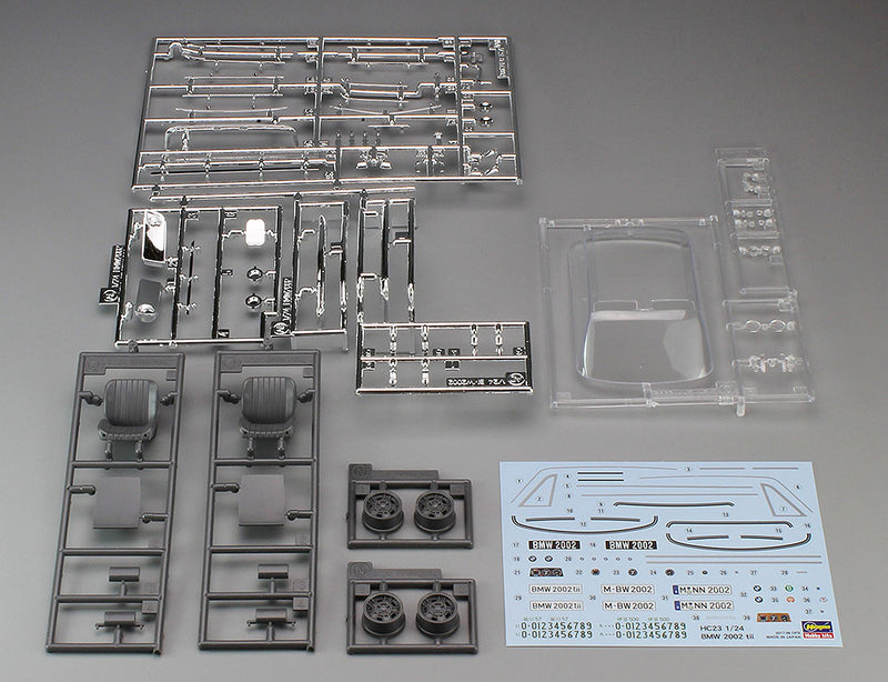 Hasegawa Models 21123 bmw 2002tii 1:24 SCALE MODEL KIT