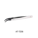 DSPIAE ATTZ08 High Precision Stainless Steel Angled Tweezers