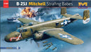 Hong Kong Models 01E036 B-25J Mitchell Strafing Babes 1:32