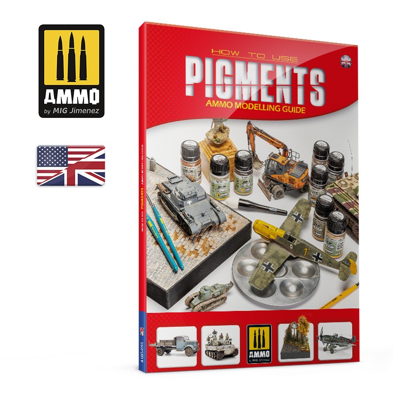 Ammo Mig 6293 MG HOW TO USE PIGMENTS