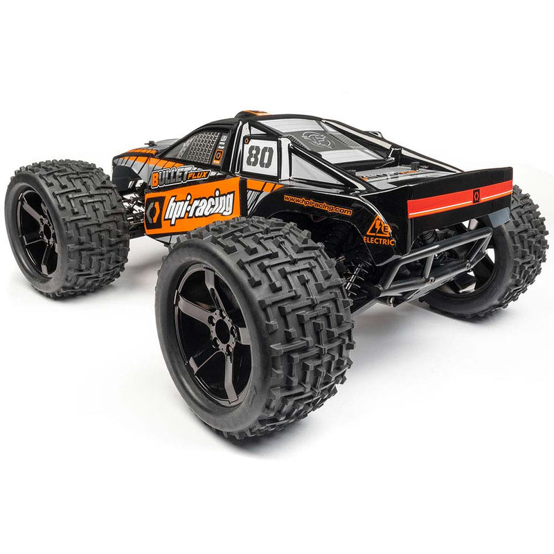 HPI Racing HPI110662 - BULLET ST Flux Monster Truck RTR, 1/10 Scale, Brushless, 4WD, w/ a 2.4GHz Radio System