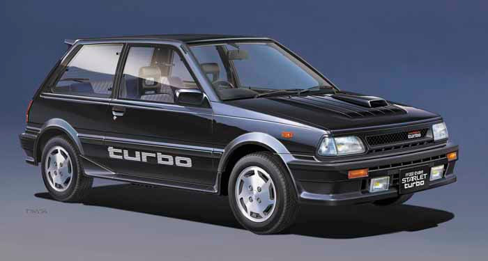 Hasegawa 20687 Toyota Starlet Turbo-S early 1:24