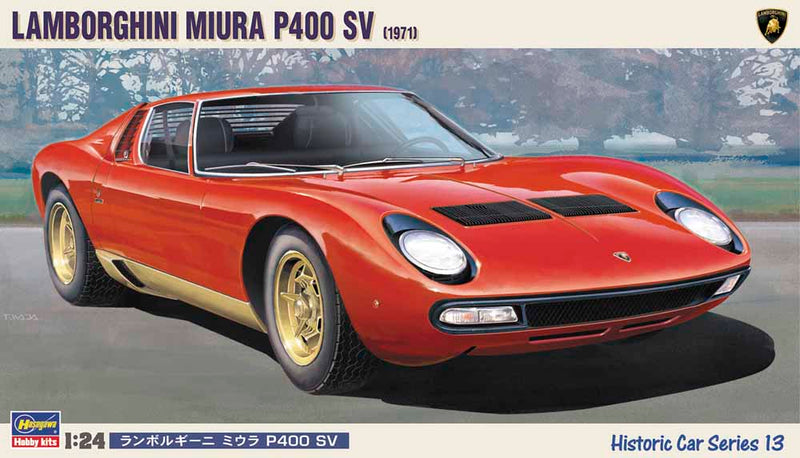 Hasegawa Models 21213 Lamborghini Miura SV 1:24