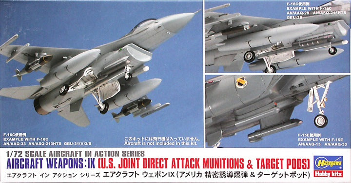 Hasegawa 35114 Us Air Weapons Ix 1:72