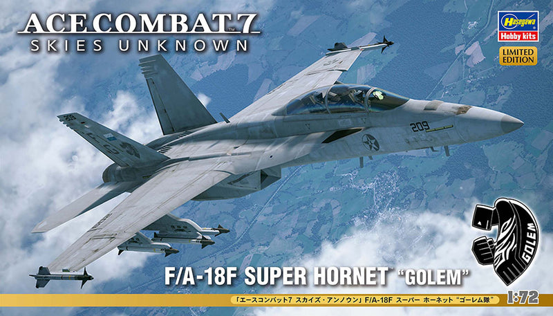 Hasegawa Models 52756 F/A-18F Super Hornet GOLEM 1:72