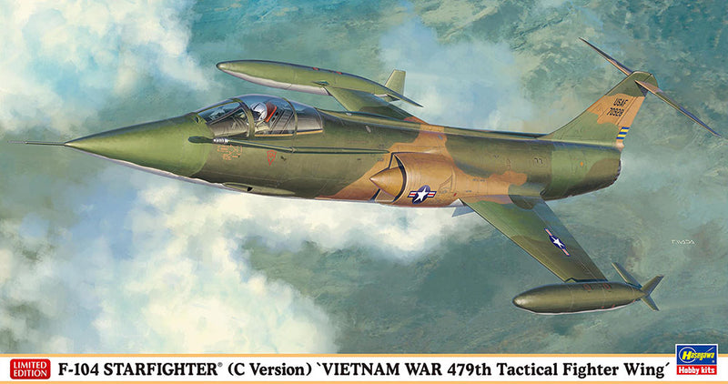 Hasegawa Models 7533 F-104 Starfighter Vietnam 479th 1:48