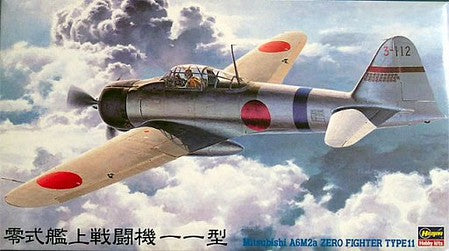 Hasegawa Models 9142 Mitsubishi A6M2a Zero Type 11
