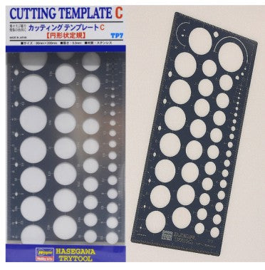 Hasegawa tp7 Circular Shape Ruler Scribing Template