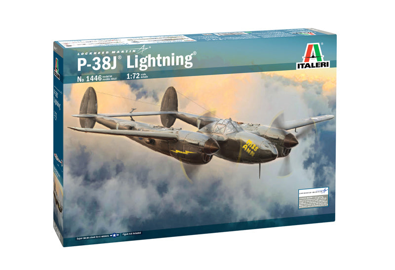 Italeri 1446 - SCALE 1 : 72 P-38J Lightning