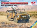 ICM 35503 German sEPkw Kfz70 w/Zwillingssock 1:35