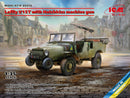 ICM 35572 Laffly V15 Vehicle w/Hotchkiss MG 1:35